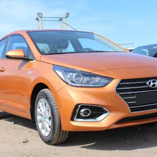 Hyundai Solaris 1.6 АТ 2017 Оранжевый